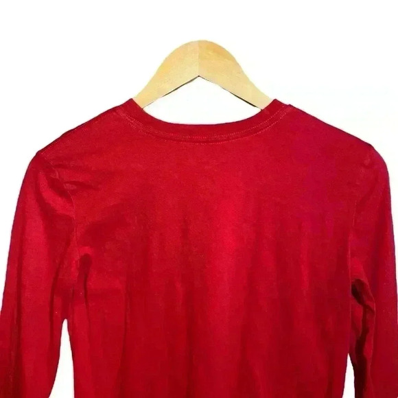 Tommy Bahama Women's Sweatshirt Top 100% Cotton Red Size L - Picture 5 of 11